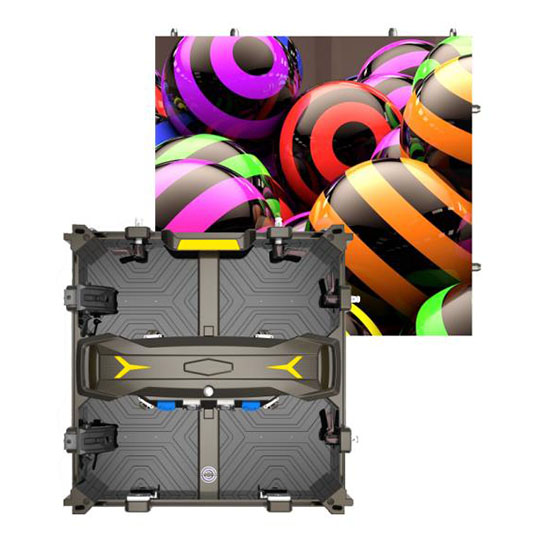 LDR Series Cost mahomby fiaran-dalamby fanofana an-trano LED Screen 500x500mm Die Casting Aluminium Hire Panel Miaraka amin'ny Jiro LED sy LED Module Protection Module