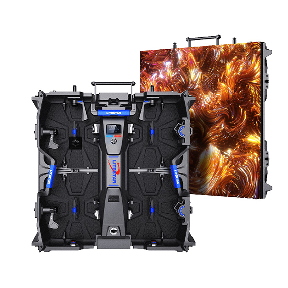 LSR Series Rental LED ao anaty trano LED kabinetra miaraka amina Module fikojakojana eo an-dohany manohana ny rindrina horonantsary miendrika convex sy endrika LED ho an'ny fampisehoana LED Hire.
